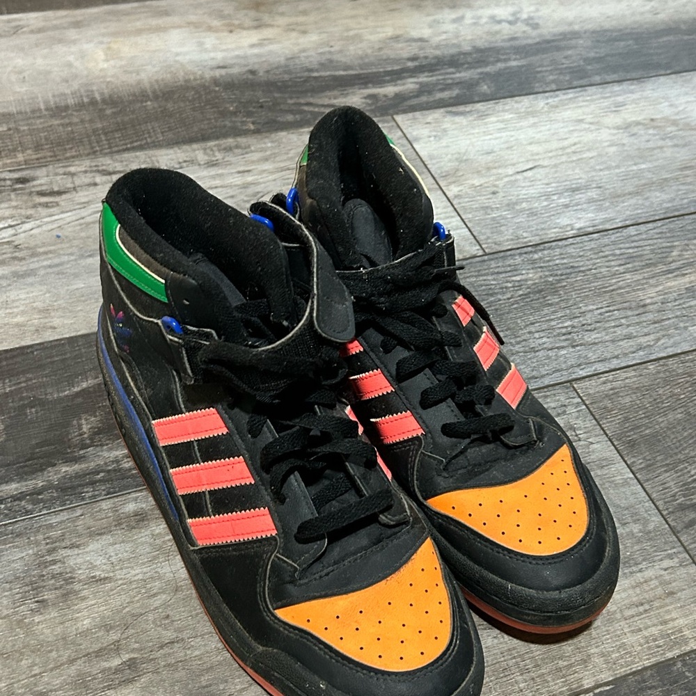 Adidas Black and White Sneakers